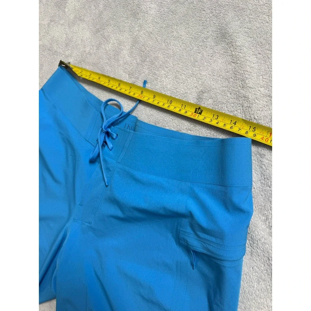 Lululemon Men's Current State Board Shorts 32 Blue Swim Surf Stretch 10